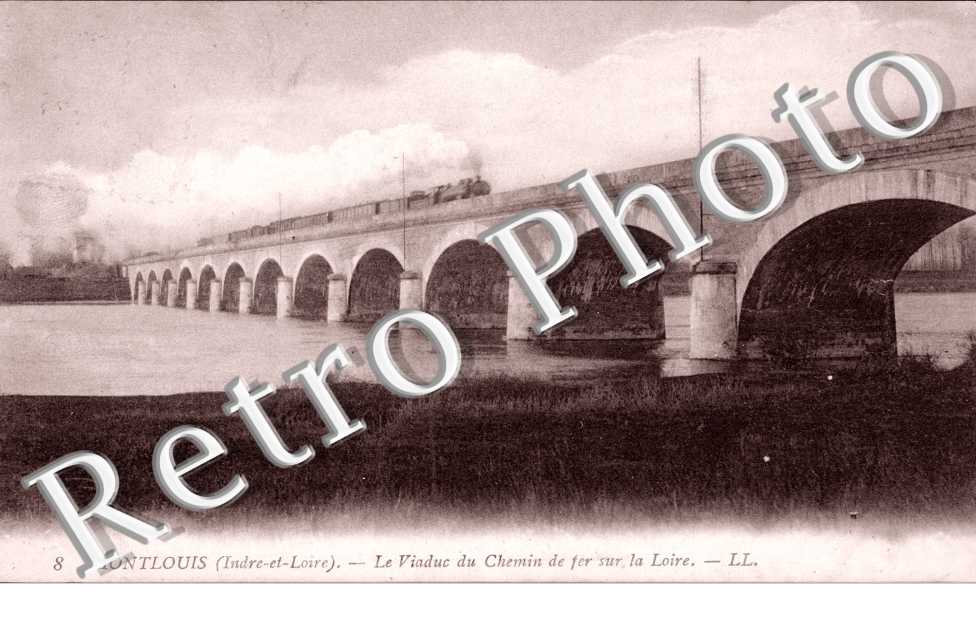 le viaduc du chamin de fer sur la Loire