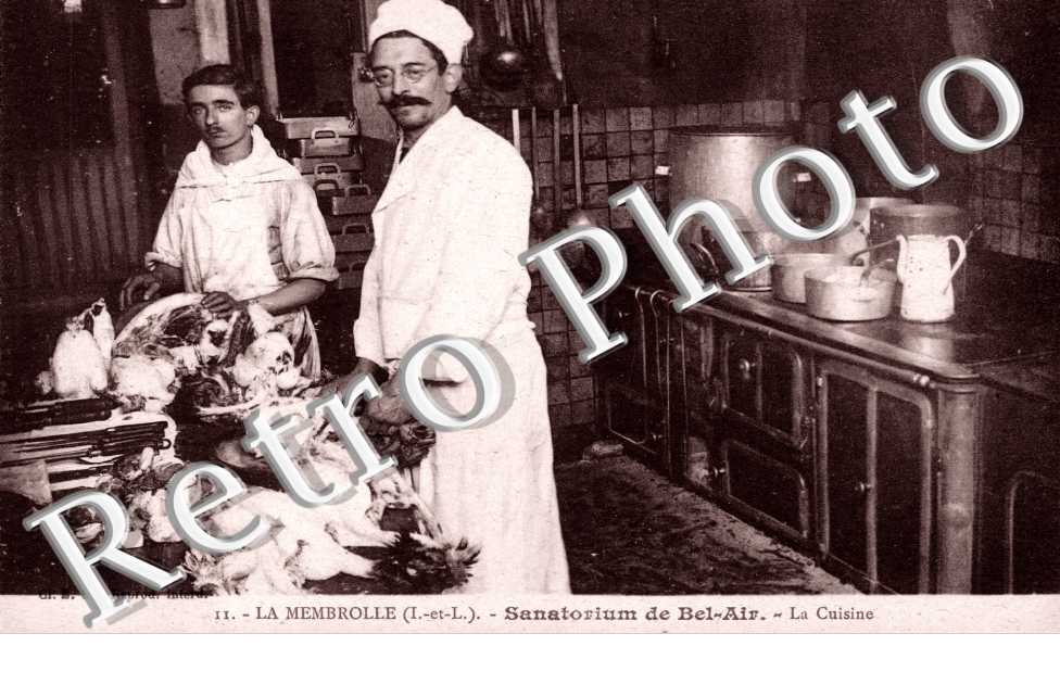 sanatorium de bel air, la cuisine