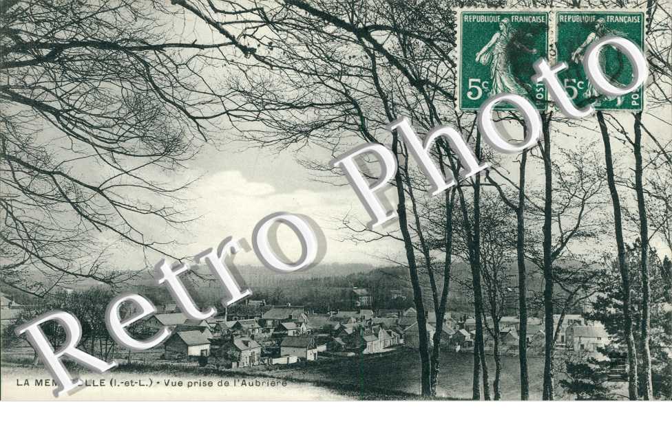 Vue prise de l'Aubriere