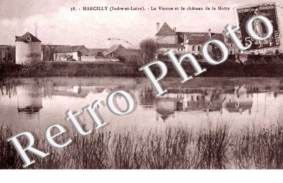 la Vienne et le Chateau de la Motte