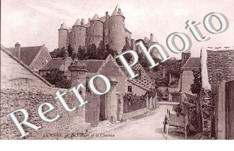 le village et le chateau