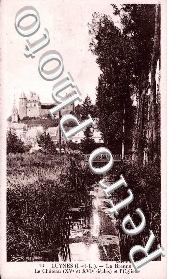 la brenne, le Chateau et l'Eglise