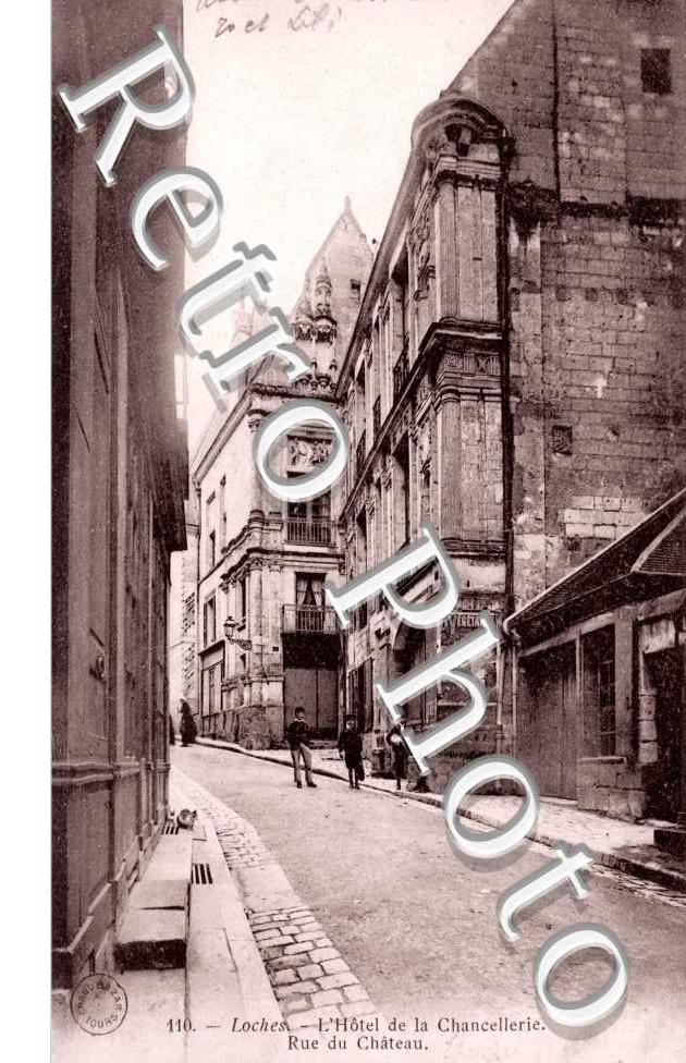 l'hotel de la Chancellerie, rue du Chateau