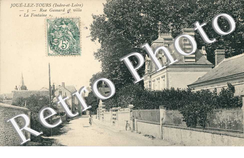 Rue Gamard et Villa, "la Fontaine"