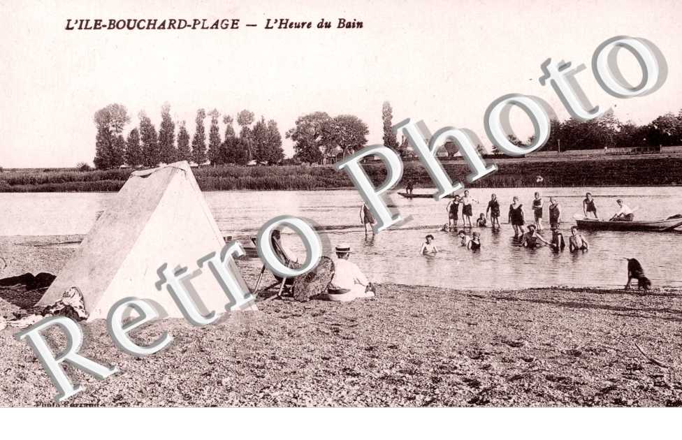 plage, l'heure du bain