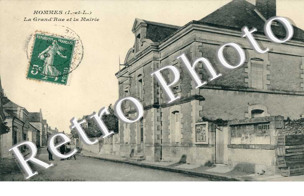la Grand'Rue et la Mairie