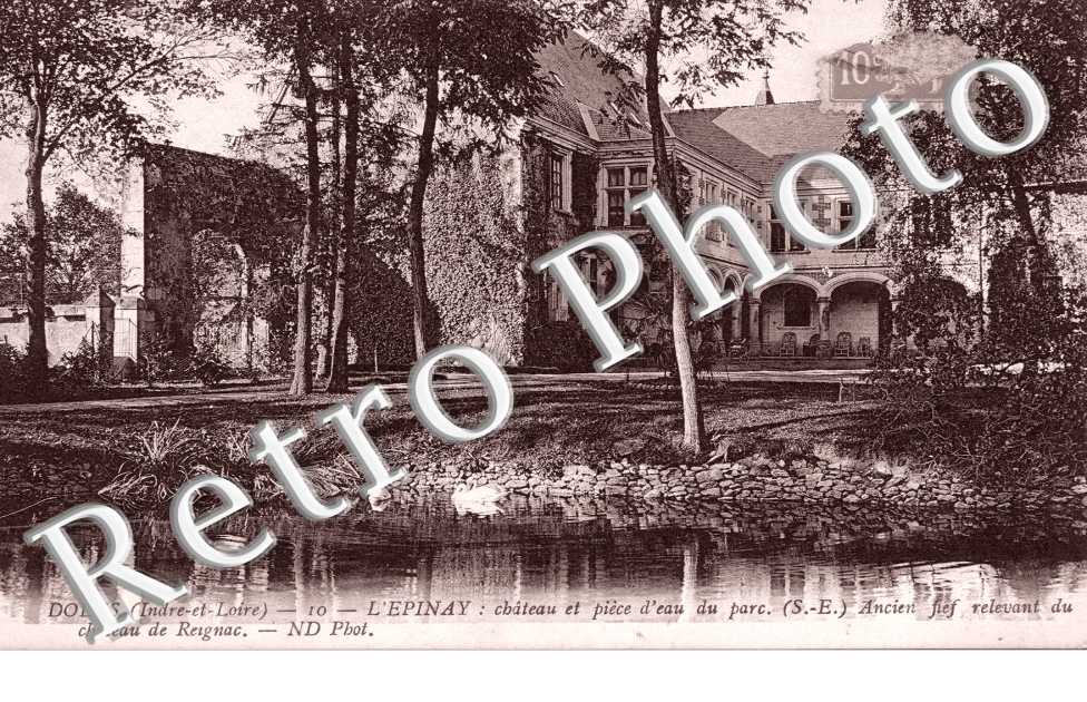 Chateau et pièce d'eau du Parc