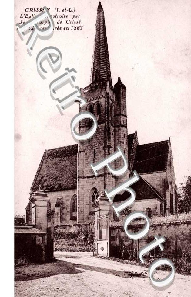 L'Eglise construite par Jean Turpin de Crisse