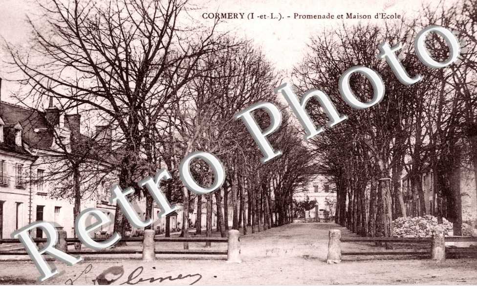 promenade et maison d'ecole