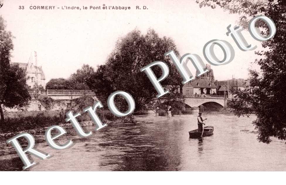 l'Indre, le Pont et l'Abbaye