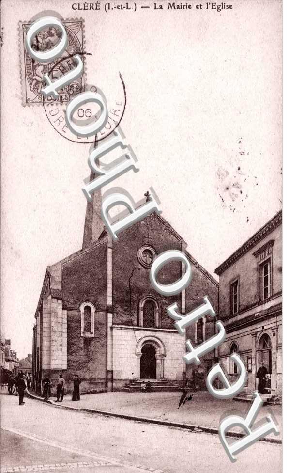 La mairie et l'eglise