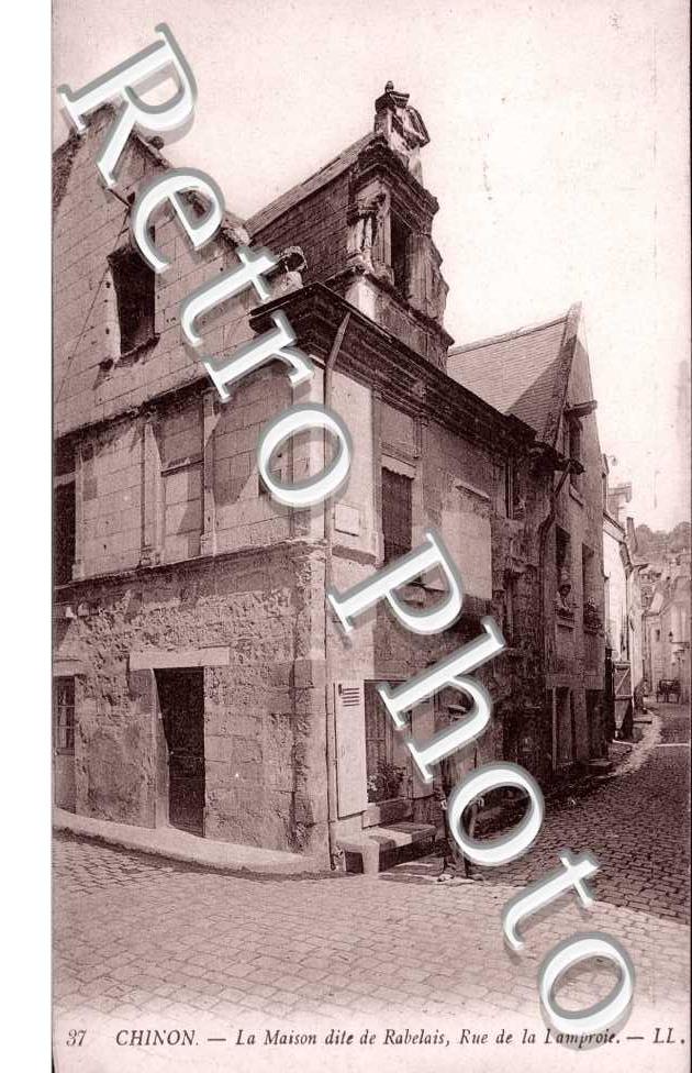La maison dite de rabelais - Rue de Lamproie