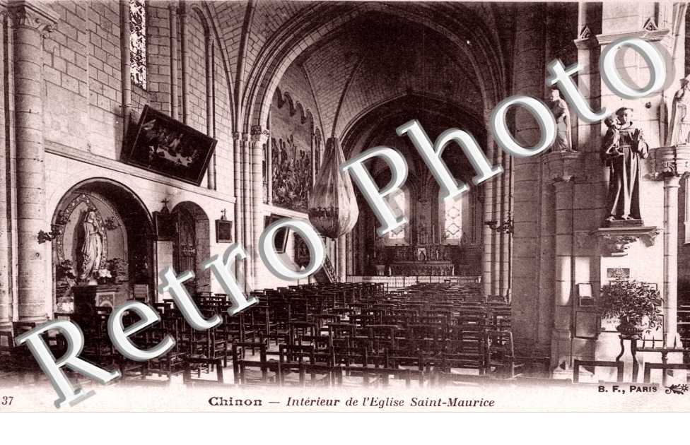 Interieur de l'Eglise Saint Maurice