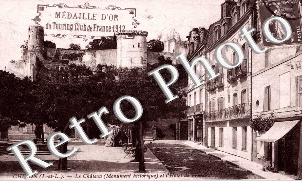 le chateau et l'hotel de France
