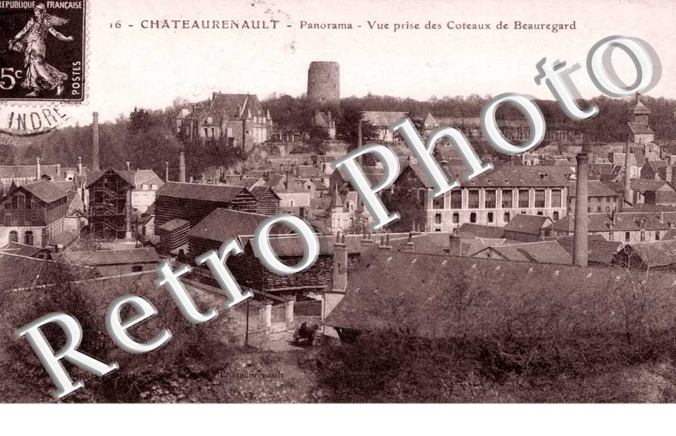 Panorama, Vue prise des Coteaux de Beauregard