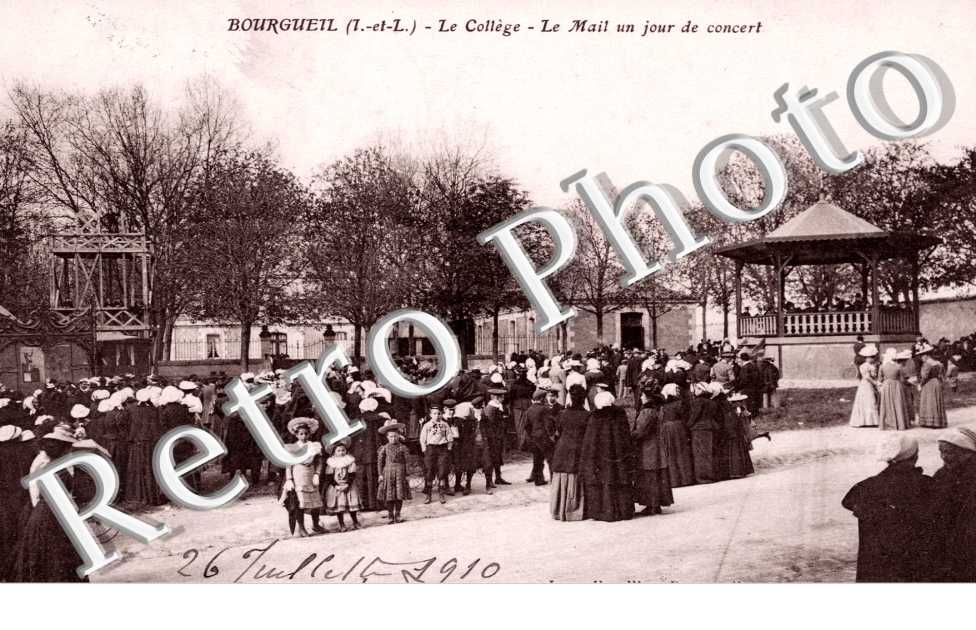 le college, le mail un jour de concert