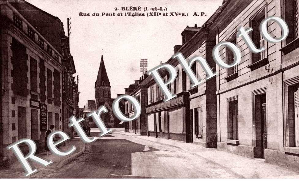 Rue du Pont et l'eglise