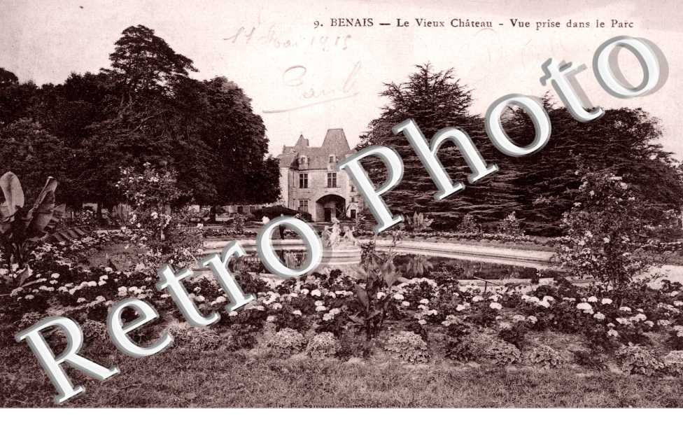 Le Vieux Chateau - Vue prise dans le Parc
