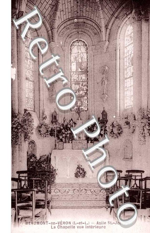 asile St-Joseph - chapelle vue interieure