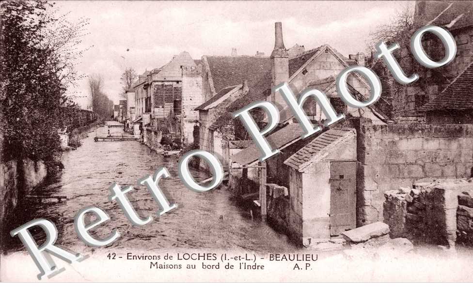 Maison au bord de l'Indre