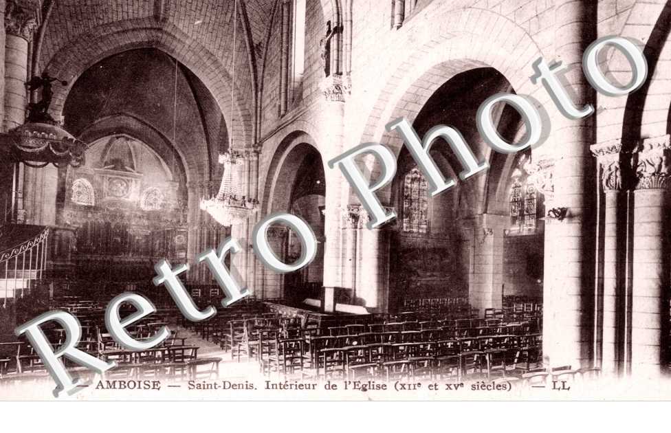 Interieur de l'Eglise Saint Denis