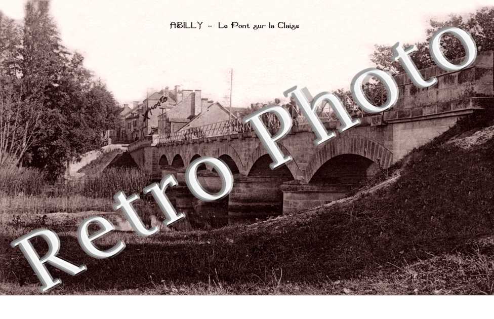 Le Pont sur la Claise
