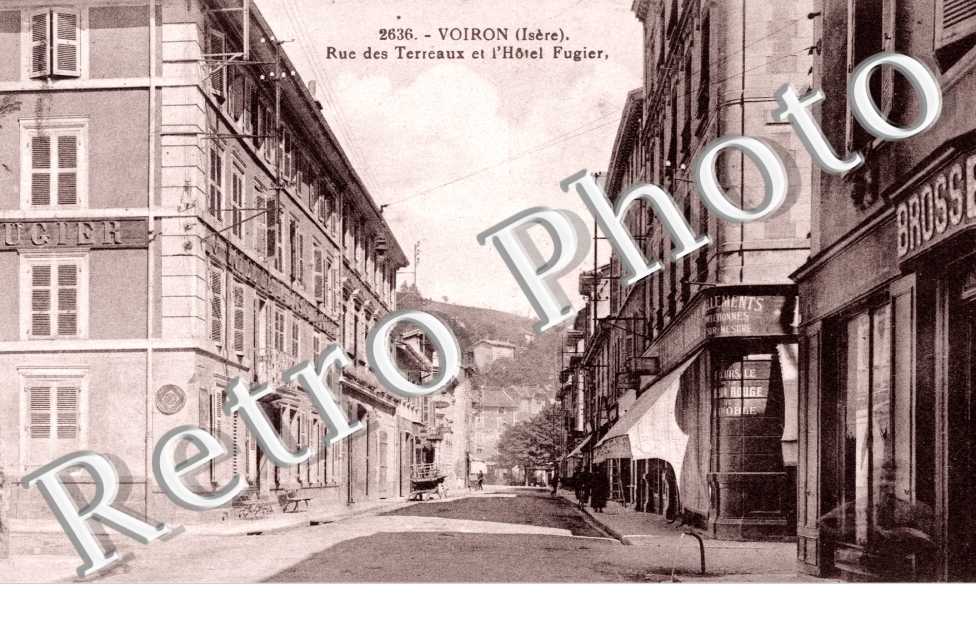 Rue des Terreaux et l'Hotel Fugier