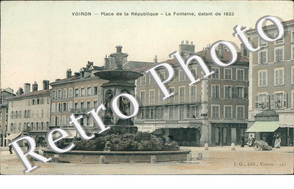 Place de la Republique, la Fontaine