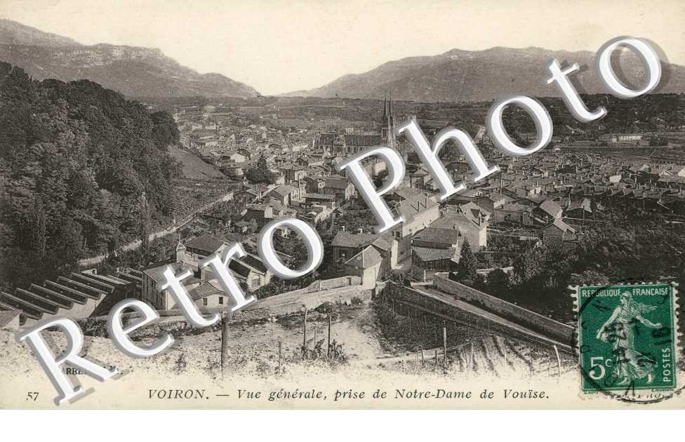 Vue Generale prise de Notre Dame de Vouise