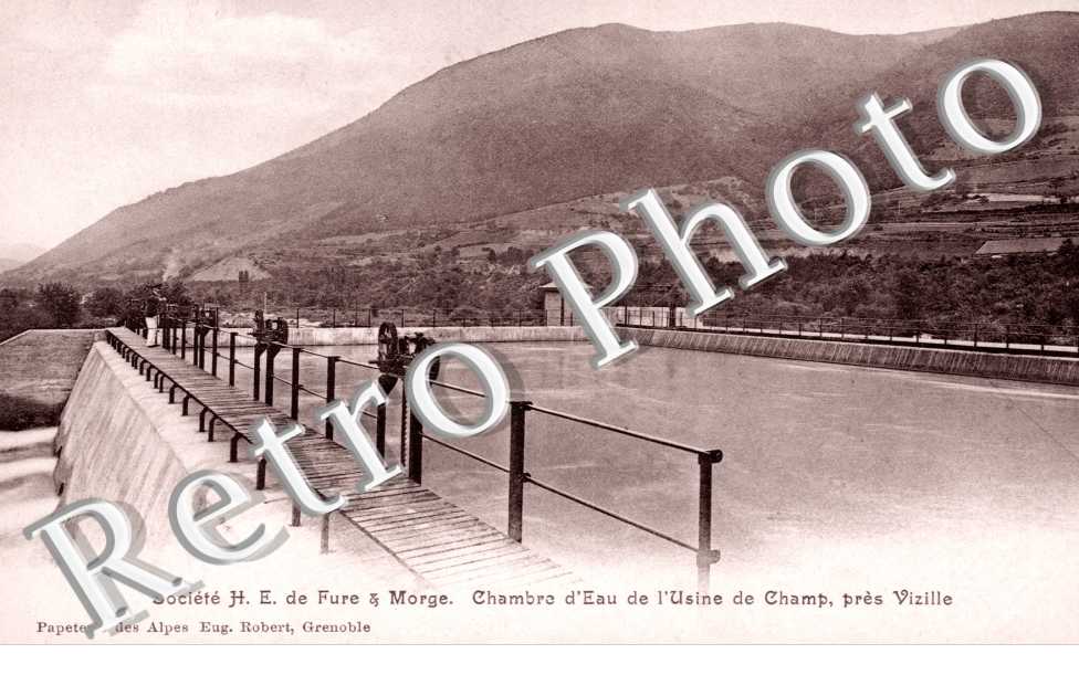 Societe H. E. de Fure et Morge, Chambre d'Eau de l'Usine de Champ