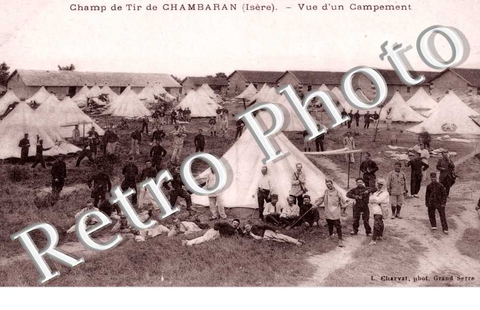 Vue d'un campement