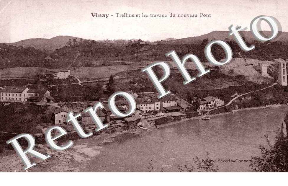 Trellins et les travaux du nouveau Pont