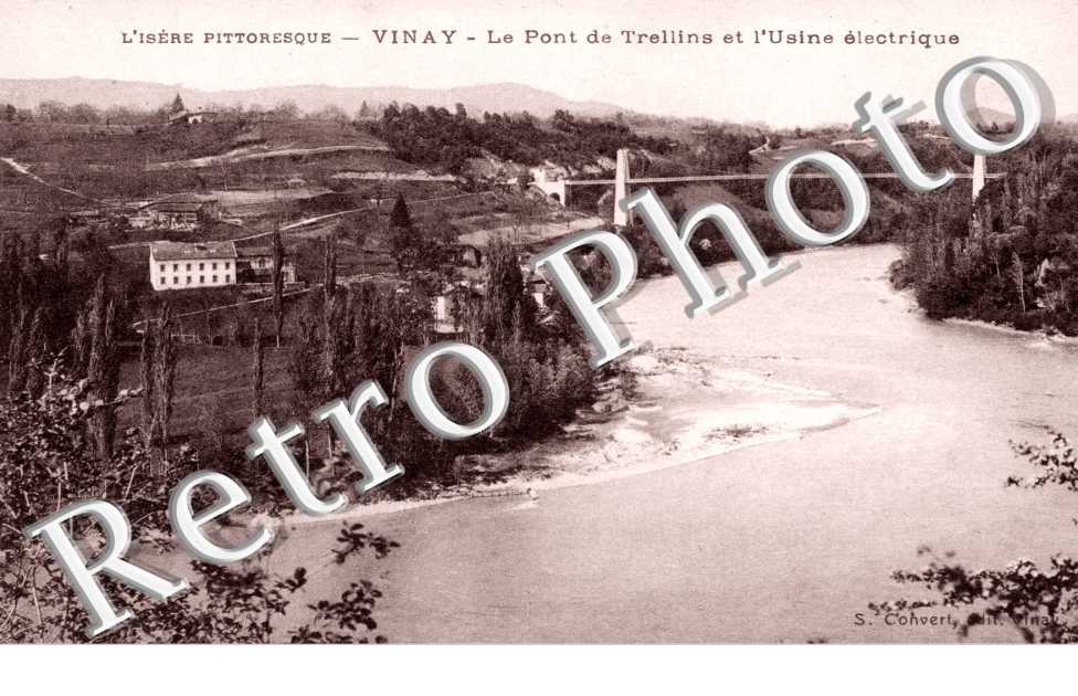 le Pont de Treillins et l'Usine electrique