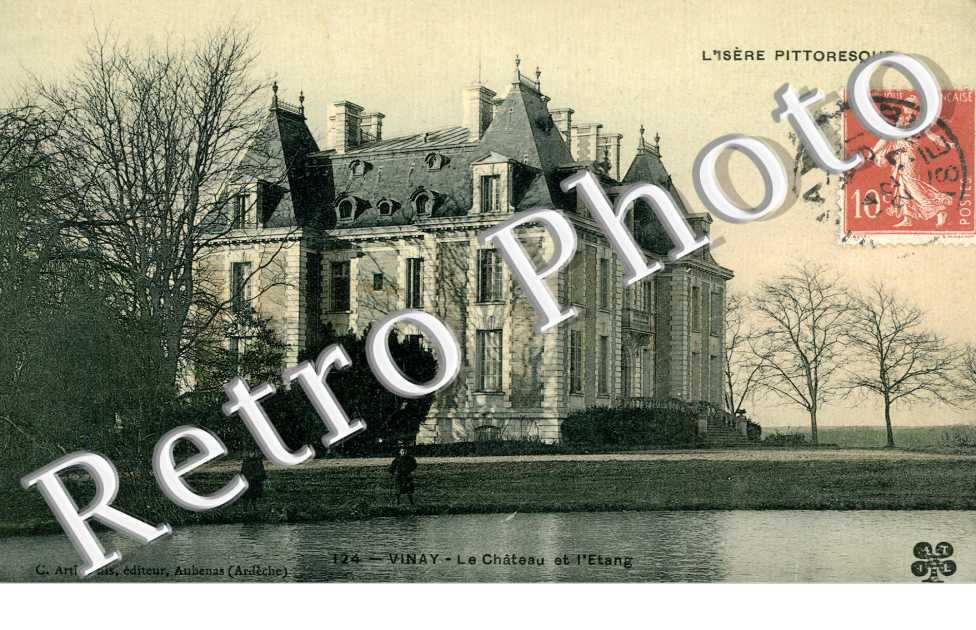 le chateau et l'etang  
