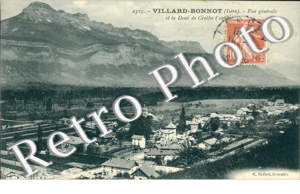 Vue generale et la dent de Crolles