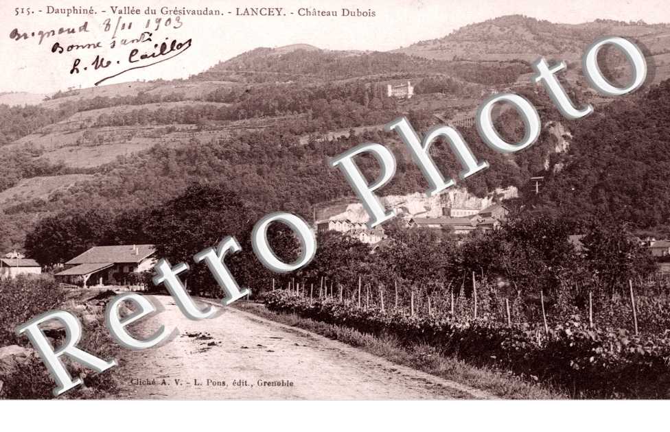 Vallee du Gresivaudan, Chateau Dubois, Dauphine, Lancey
