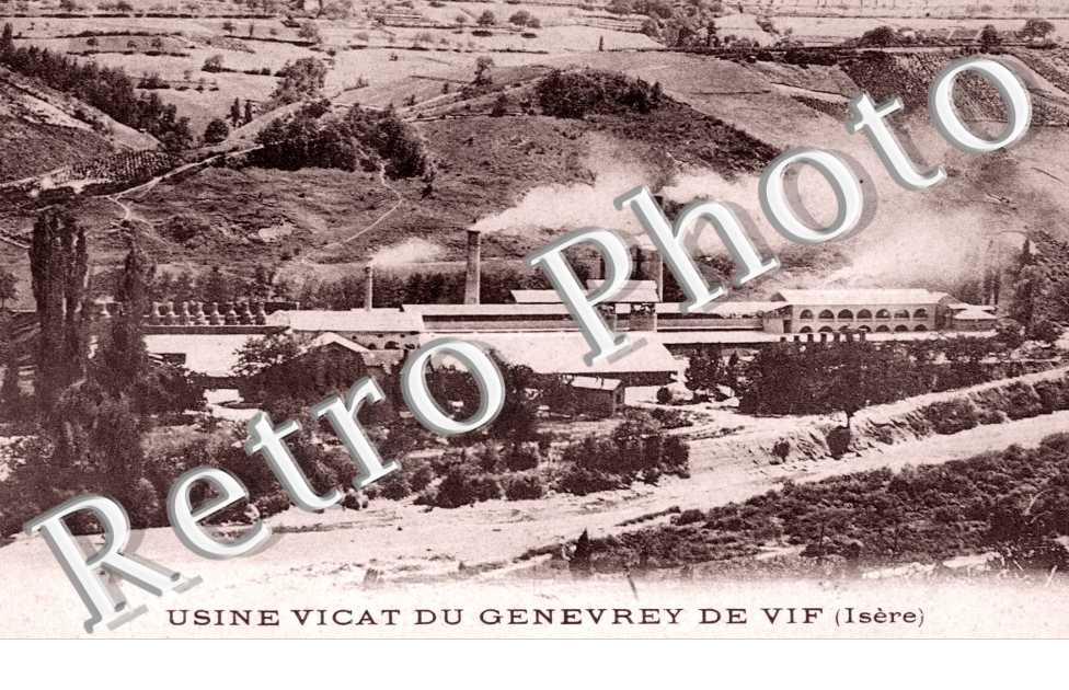 Usine Vicat du Genevrey de Vif