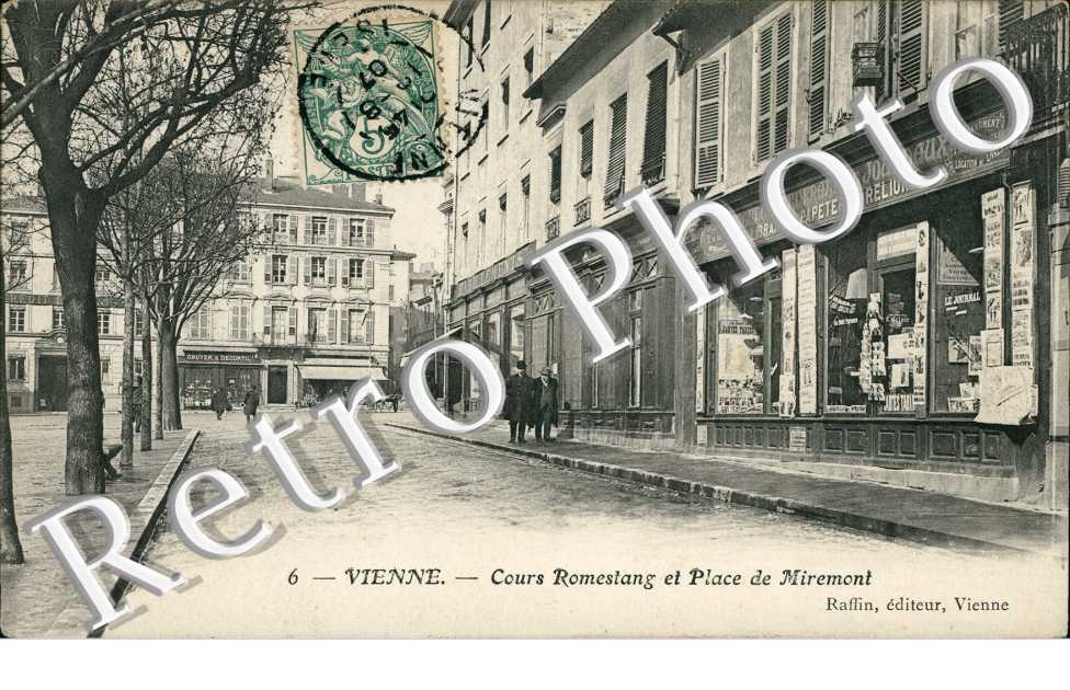 Cours Romestang et Place de Miremont