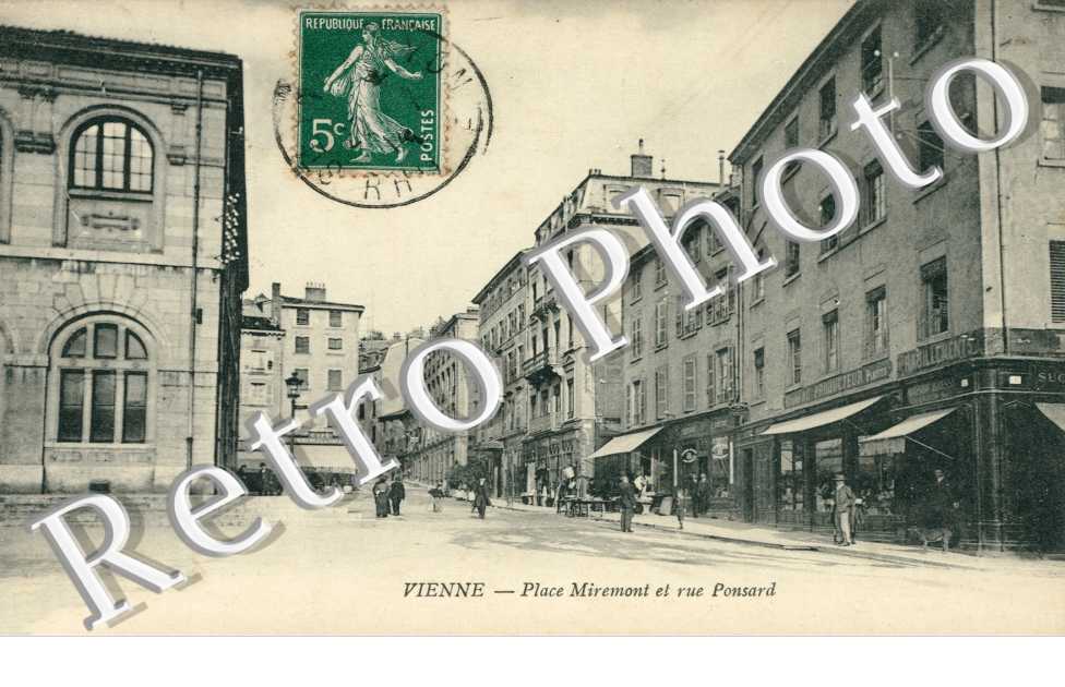 Place Miremont et Rue Ponsard