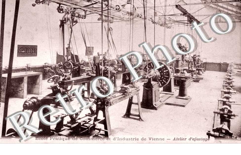 Ecole pratique de commerce et d'industrie de Vienne - atelier d'ajustage