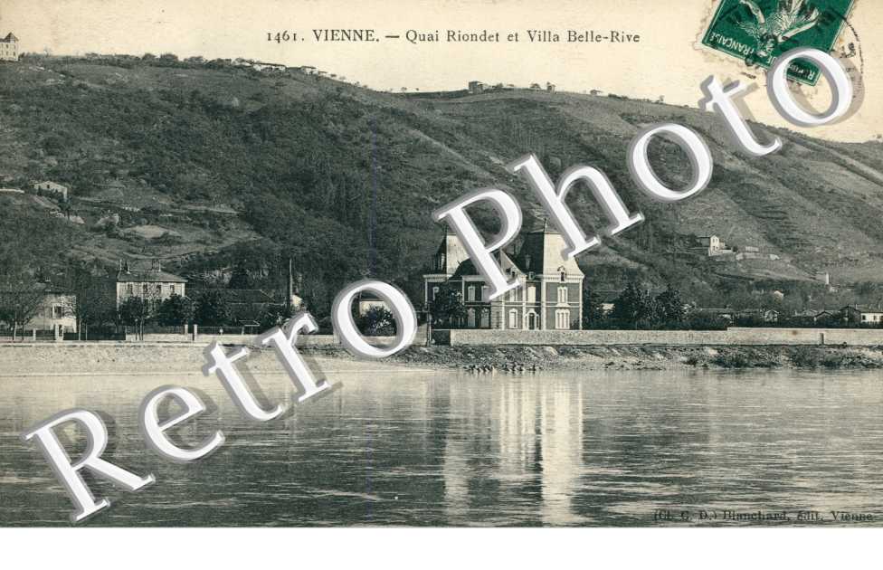 Quai Riondet et Villa Belle Rive