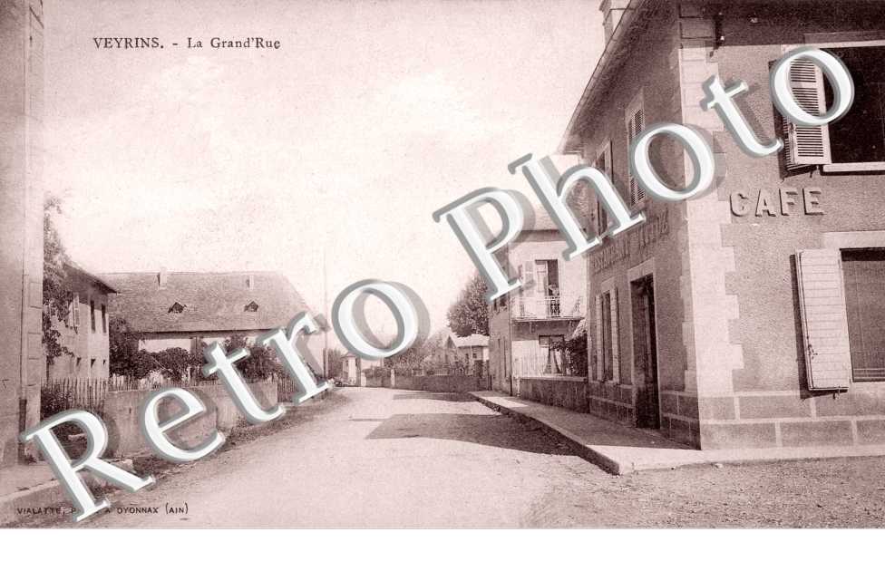 Veyrins, la Grande Rue