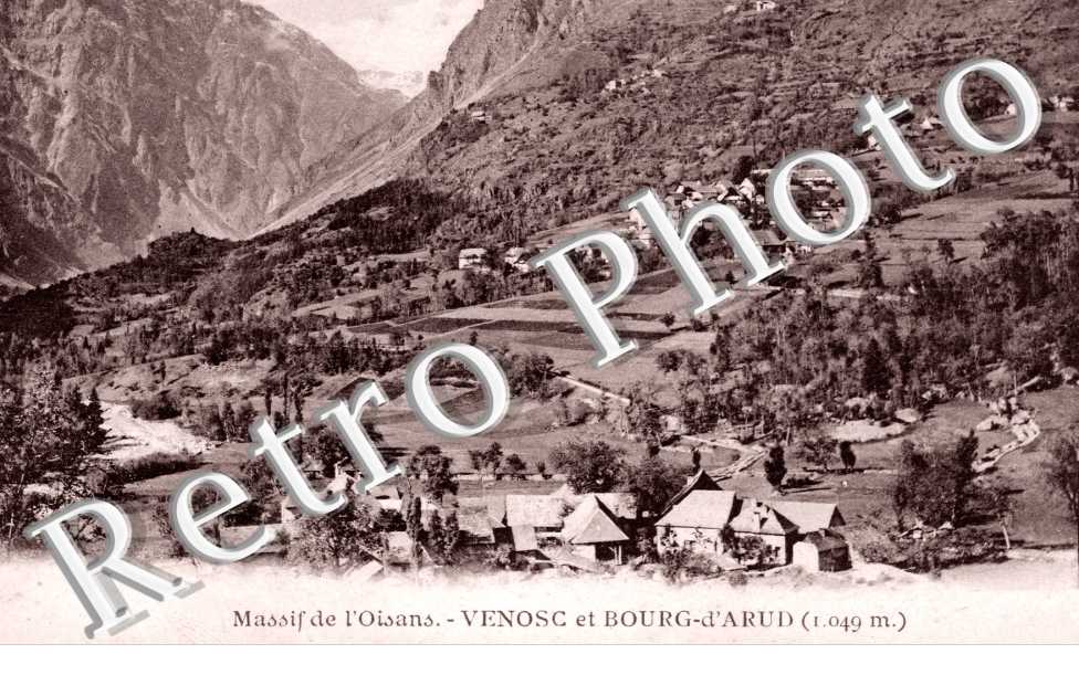 Venosc et le bourg d'Arud