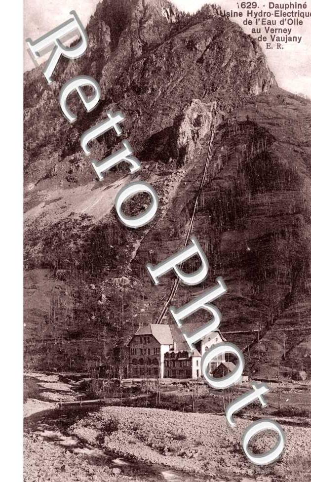 Usine Hydro electrique de l'Eau d'Olle