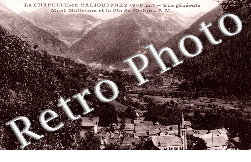 Vue Generale, Mont Malintras et le Pic du Cloton
