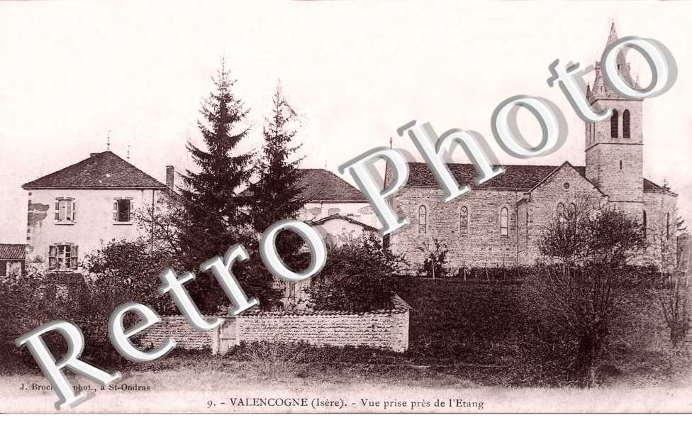 Vue prise de l'Etang