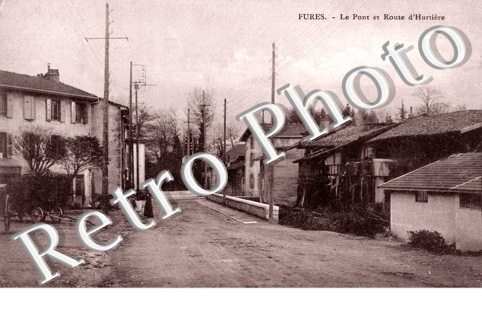 le Pont et la Route d'Hurtiere