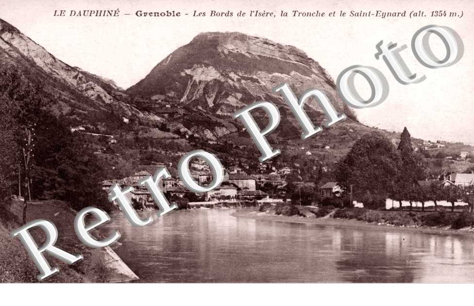 Bords de l'Isere, la Tronche et le Saint Eynard