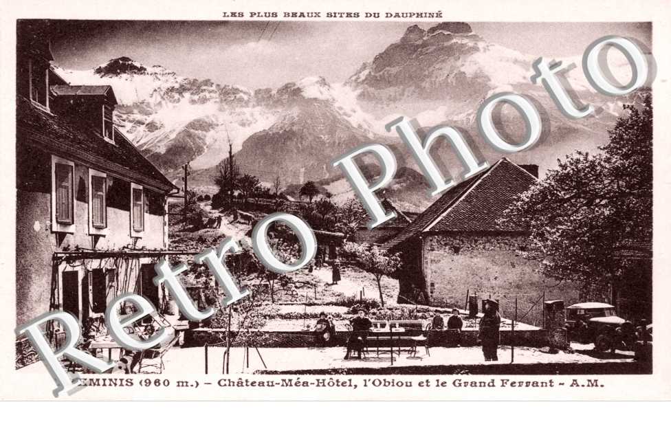 Chateau-Mea-Hotel, l'Obiou et le Grand Ferrant