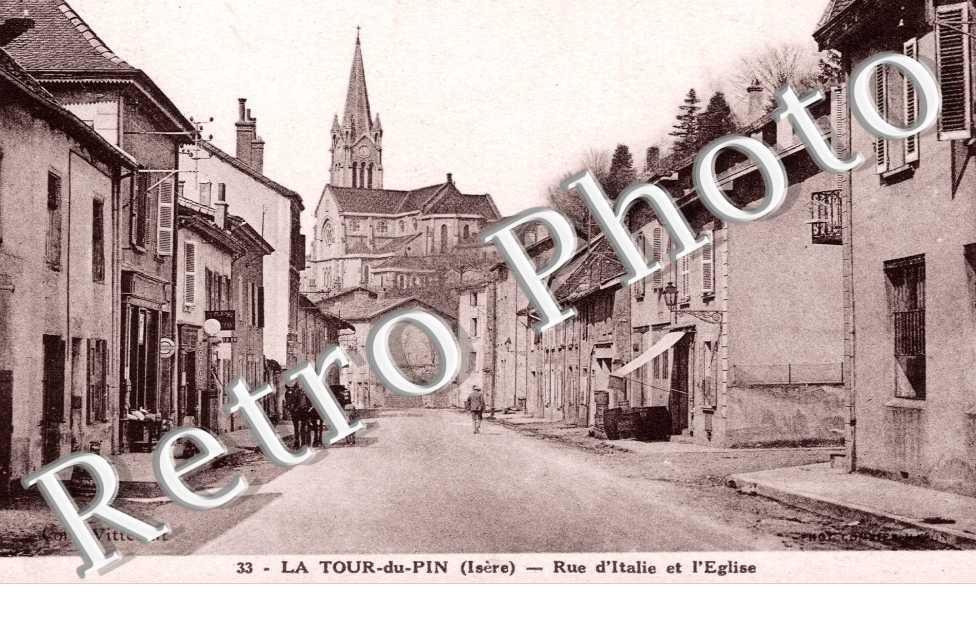 Rue d'Italie et l'Eglise